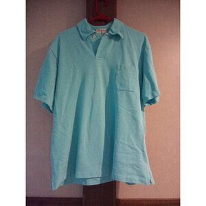 Blue Fedeli Russo Capri Polo Golf Sports Casual Business